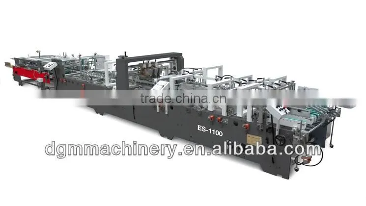 Fully Automatic high speed corrugated boxes folder gluer ES-1100-PC