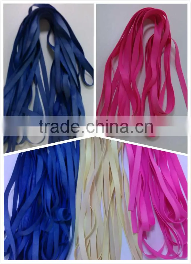 High quality latex rubber elastic for swimwear, latex rubber thread, latex thread