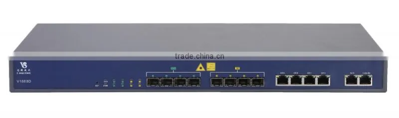 4 Ports EPON OLT Optical Line Terminal with Friendly NMS/Web Management and Cisco Style CLI Interface Support L3 Function