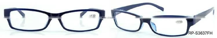 RP-S3637 new fashion dark blue cool frame men wholesale reading glasses