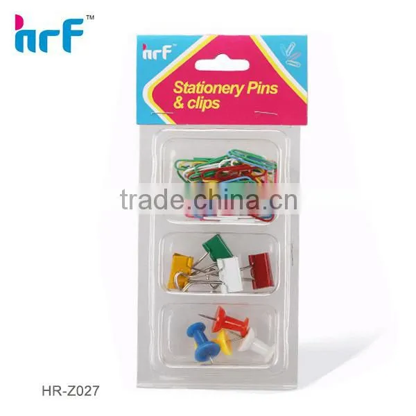 Colorful Clip and Pins Set