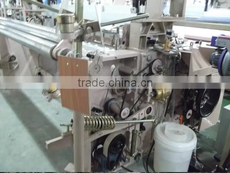 High speed and singel noozle water jet loom textile machine
