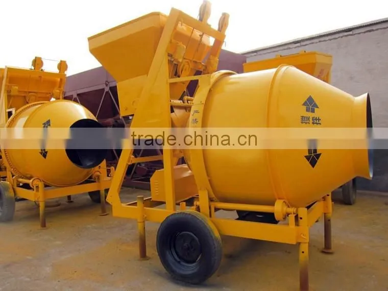 750L Friction rubber Type concrete mixing machine