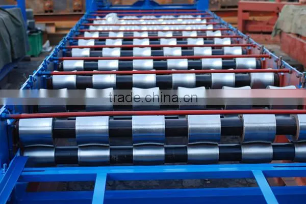 galvanized roofing sheet roll forming machine For Indian Friend