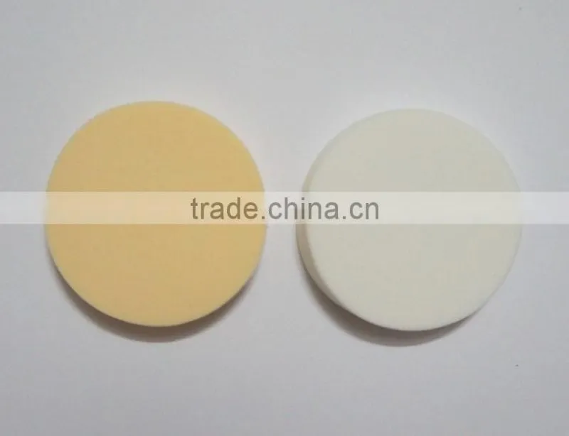 Makeup accessories round shaped make up puff cosmetic sponge