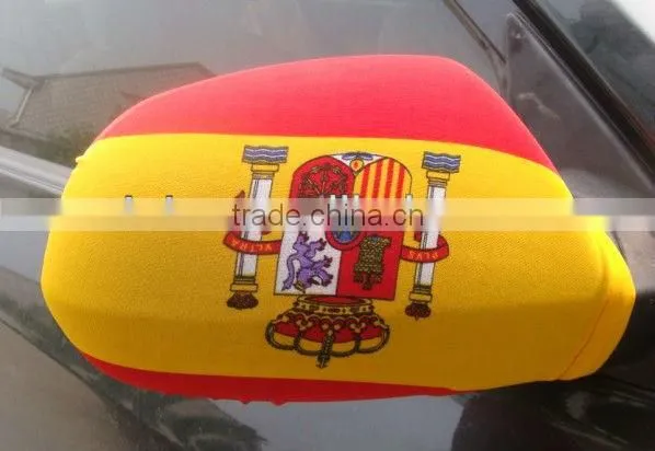 2014 basketball world cup car mirror cover flag