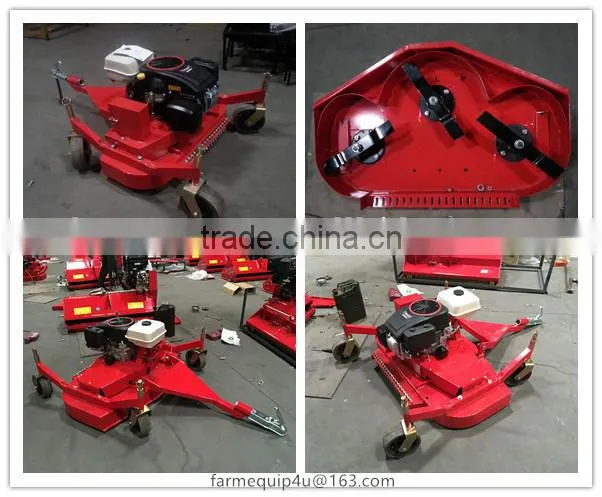ATV Mower , tow behind gasoline engine finishing mower for sale , Finish Mower with Loncin engine