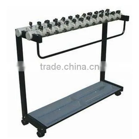 Metal Hanging Umbrella Display Rack in Pubilc