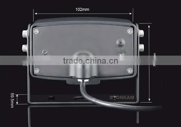 waterproof car rearview camera with nightvision