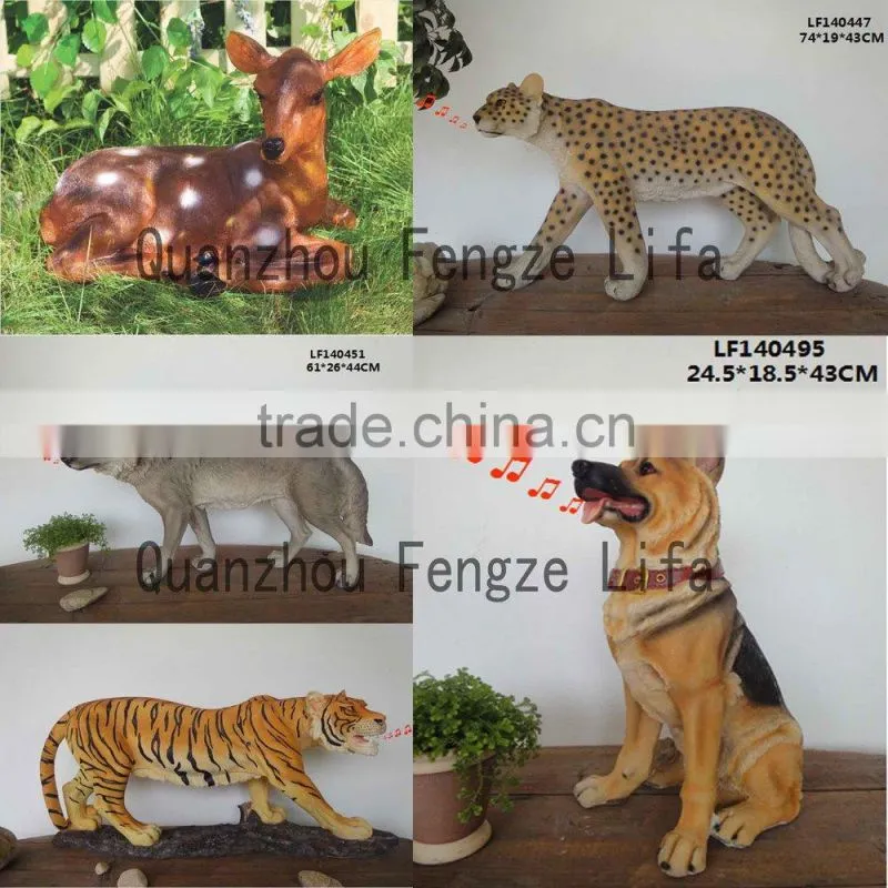 big size resin true-life animal fowl animal wild animal