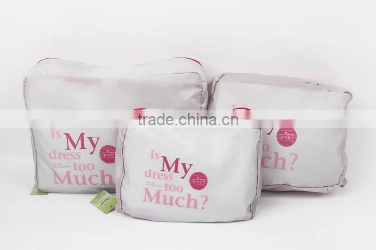 2016 New Arrival Travel Cloth Storage Bag