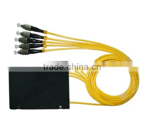 China Wholesale Rack mount 1*6 plc fiber optic splitter and fc fibre coupler