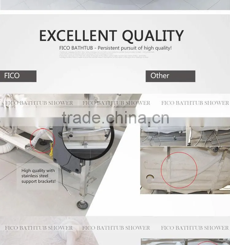 Fico FC-211 plastic bathtubs movable for baby