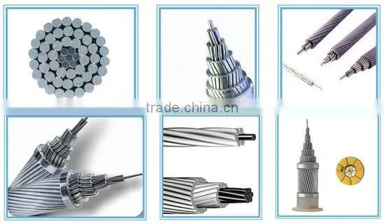8000/6201 AAAC Aluminum Alloy conductor Mulberry 150.9mm2/Ash 180.7mm2/elm211.0mm2/ Poplar 239.4mm2/Upas 362.1mm2/Rubus 586.9mm