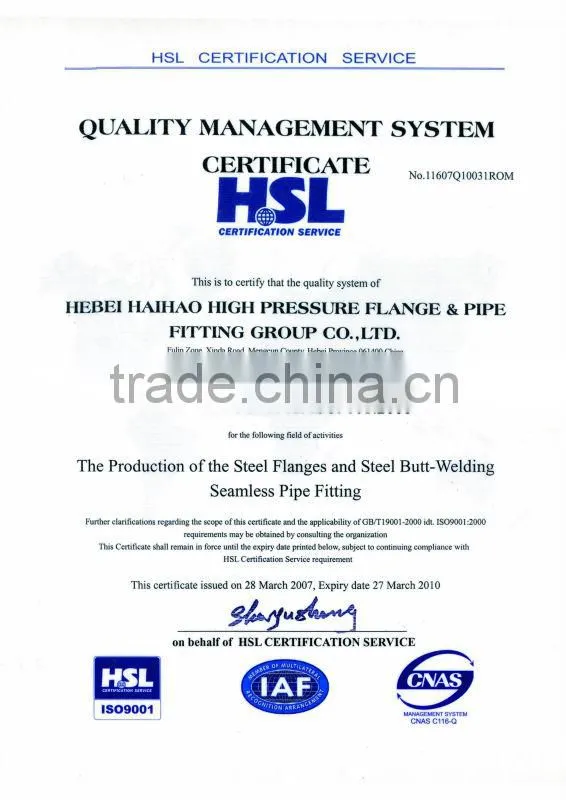 CHINA GEE ASTM A16.9 A234 WPB Carbon Steel Barred Tee