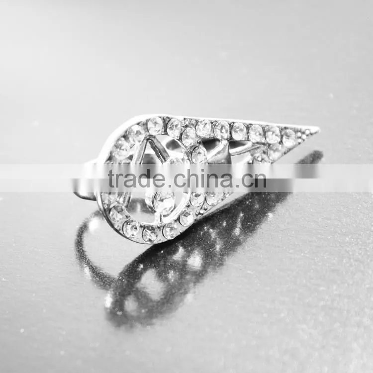 Cheap Silver Ring, Fashion Finger Ring, Alloy Material Custom Rings