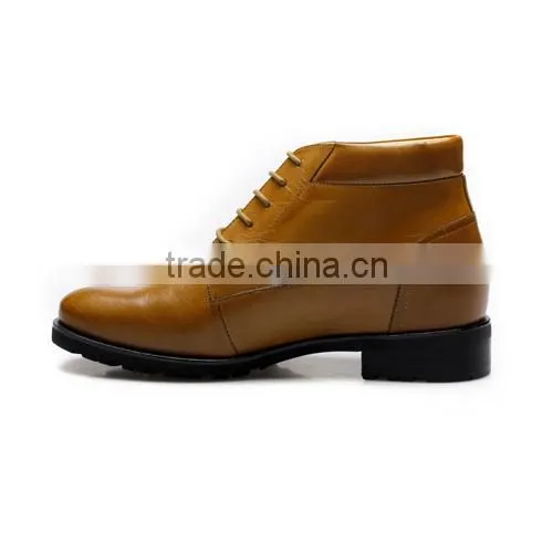 hidden heel boots & genuine leather high heel boots