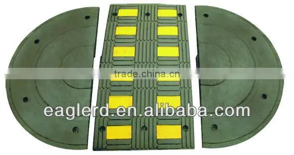 heavy plastic reflective speed hump
