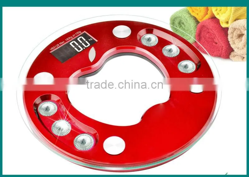 Fashion design apple shape bathroom scale