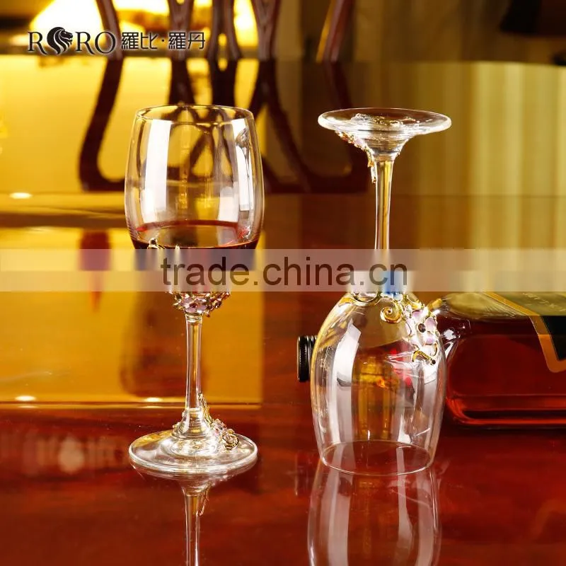 RORO red wine glass craft goblet pewter craft home /household decoration world brand