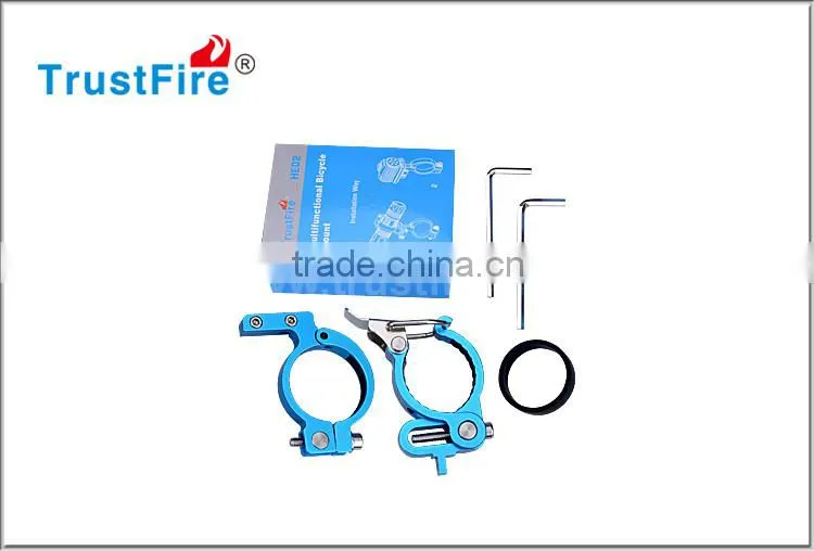 TrustFire Bicycle accessories blue Bicycle handlebar extender HE02 for bike front lights