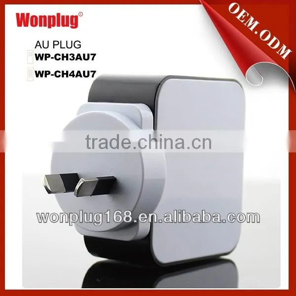 Wholesale World Travel Adapter (AU EU US UK Plugs) And Charger With 2 USB Manufacturer