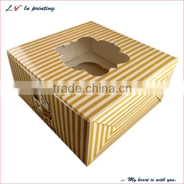 custom standard cake box, normal cake box, regular cake box