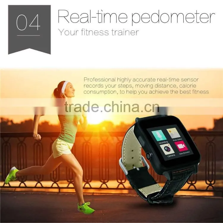 2016 ce rohs smart watch ios bluetooth sport watch podemeter a8