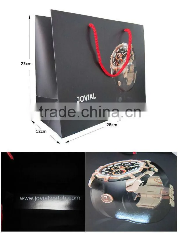 Luxury Paper Bag with Eyelet and Hand Lenght Handle