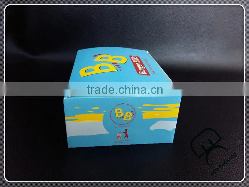 Mini double PE coated seafood paper packaging box