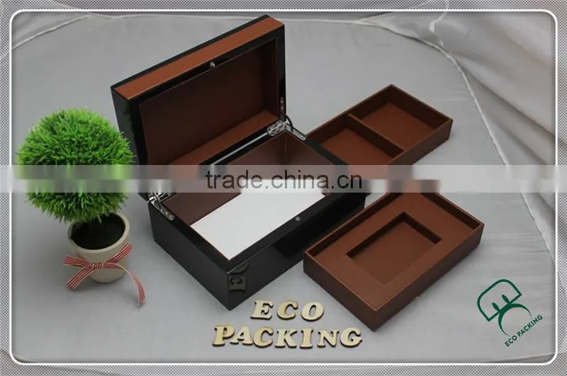 EXW/Real price Double layer luxury wood mobile phone box