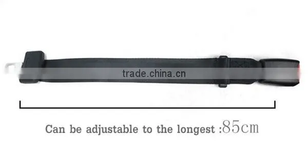 Custom size Nylon Safety Belt Extension Extender Strap for car, airplane