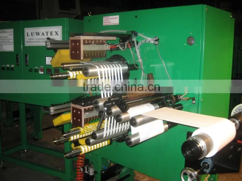 Auto. PTFE Thread Seal Tape Slitting Rewinding Machine