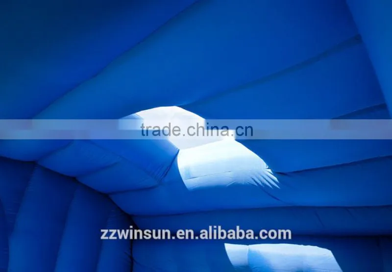 EN14960 Show Display Inflatable Cube Booth
