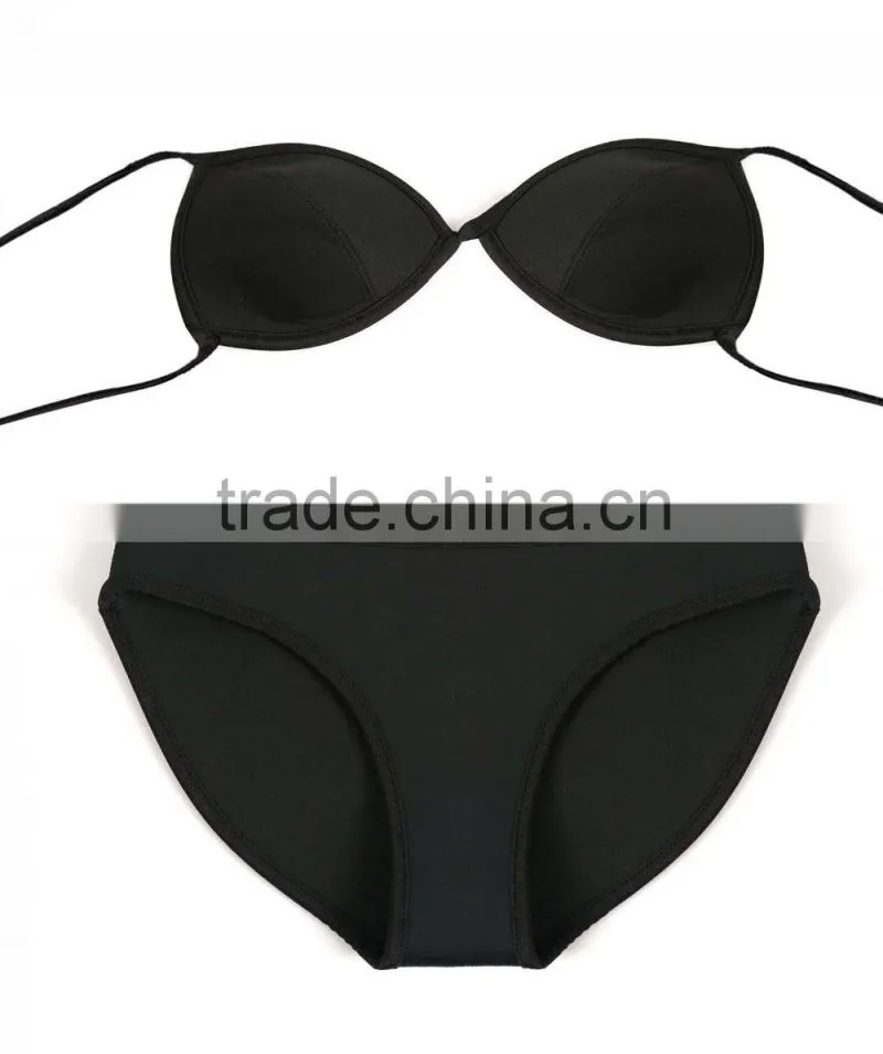 Waterproof micro bikini for women Fashion wholesale sex reversible Neoprene bikini bodychain