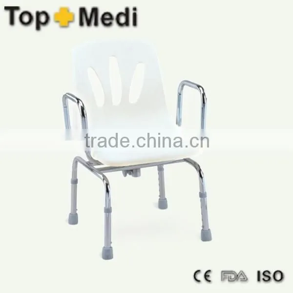 TOPMEDI Aluminum transfer shower folding bath bench
