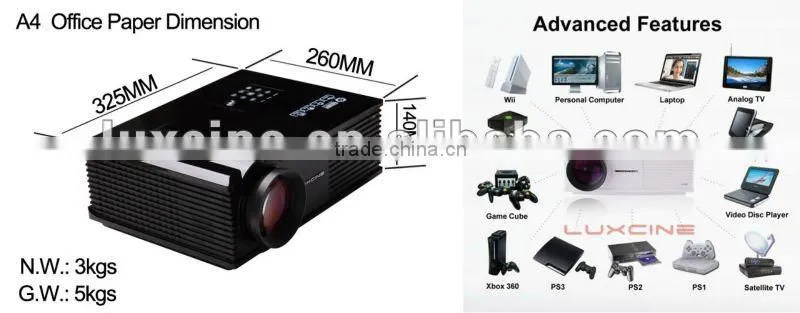 Hot sales!! ESP300HD 1080p mini lcd projector 30% off