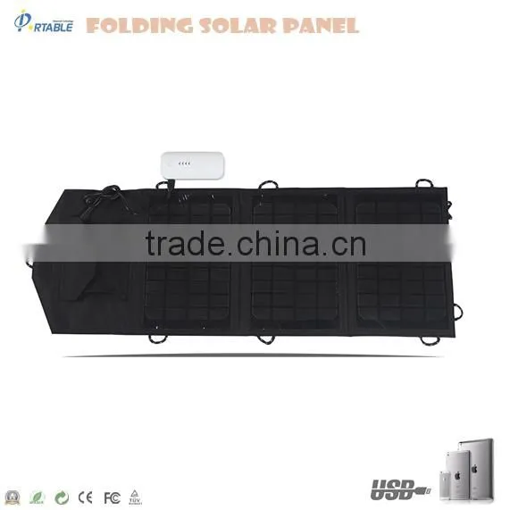 10.5w solar phone charger bag with high efficiency