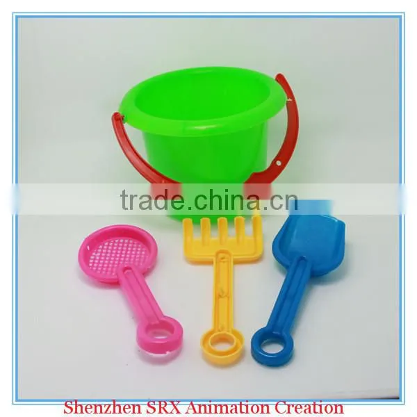 customized sand box with net bag summer toys set for playing sand and water, customized summer toys for children