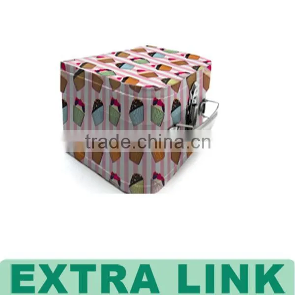 ALibaba China Supplier New Product Cheap metal handle Cardboard paper Suitcase