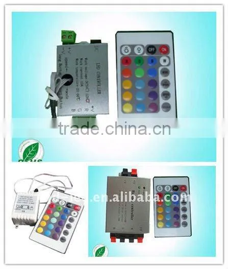 24-key infrared remote led controller