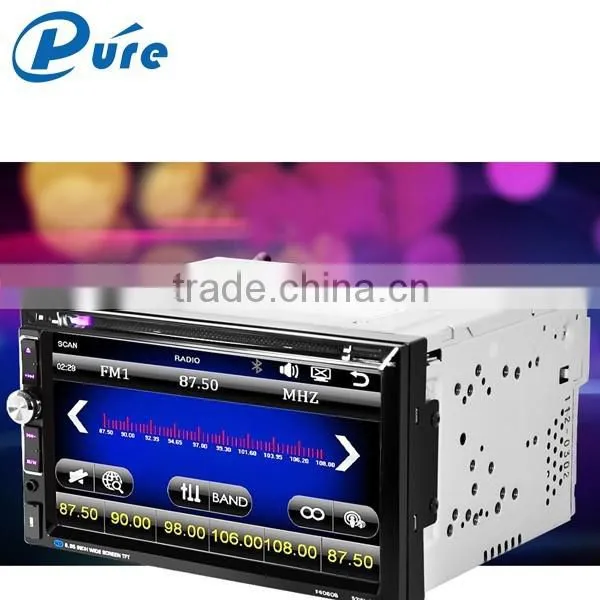 Car GPS DVD Player Car Radio DVD Audio Bluetooth Handsfree Music Player HD Touch Screen Player