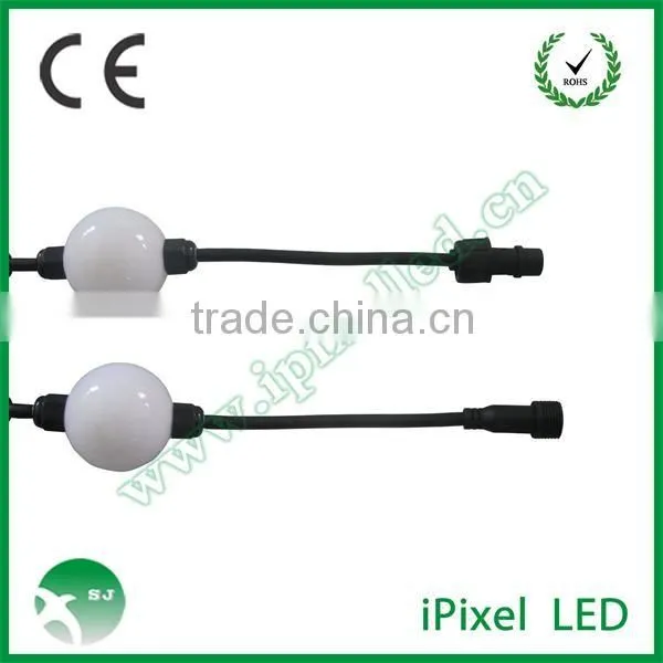 3d view led ball string waterproof pixels balls for christmas tree