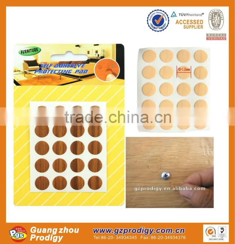 furniture accessary screw cover stickers for furniture pvc screw cover caps