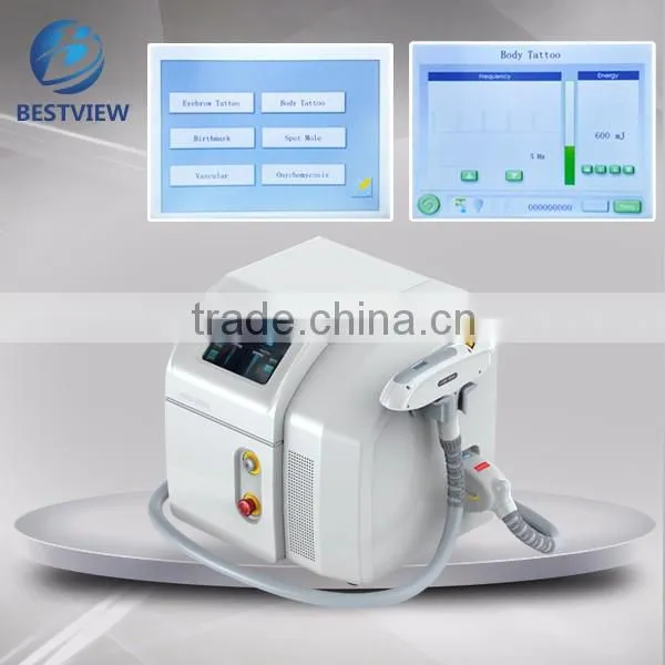 2016 New Arrive mini Nd-YAG Q-Switch Laser Tattoo Removal