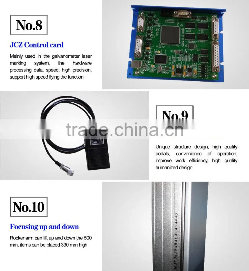 20W 30W 50W Linxuan Laser Portable Fiber Marking Engraving Machine CE FDA Certificate