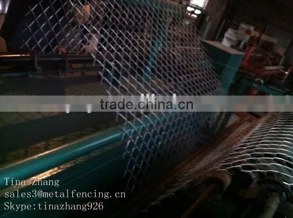 Fully Automatic Chain Link Fence Mesh Machine/chain link fence for sale/ Factory
