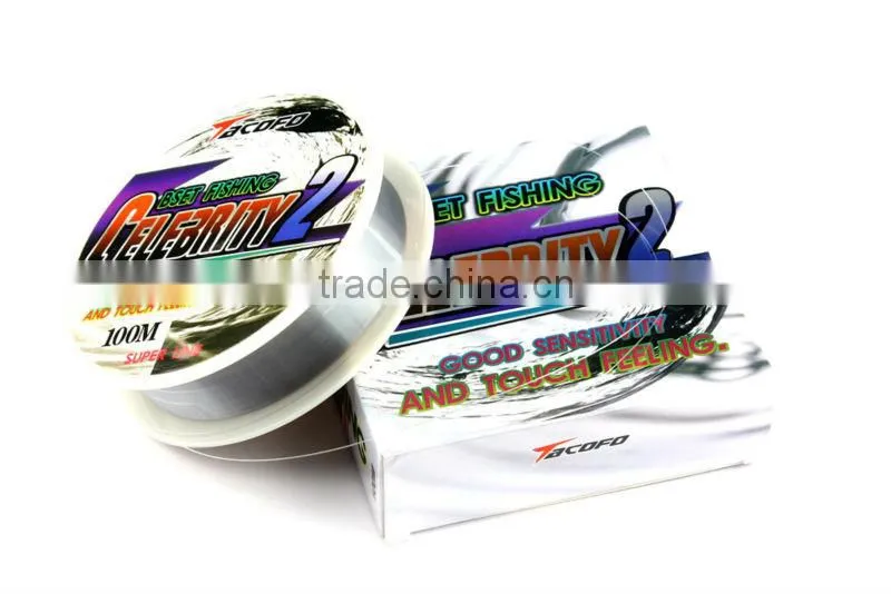 2016 New style fashion design good sensitivity and touch feeling fishing line