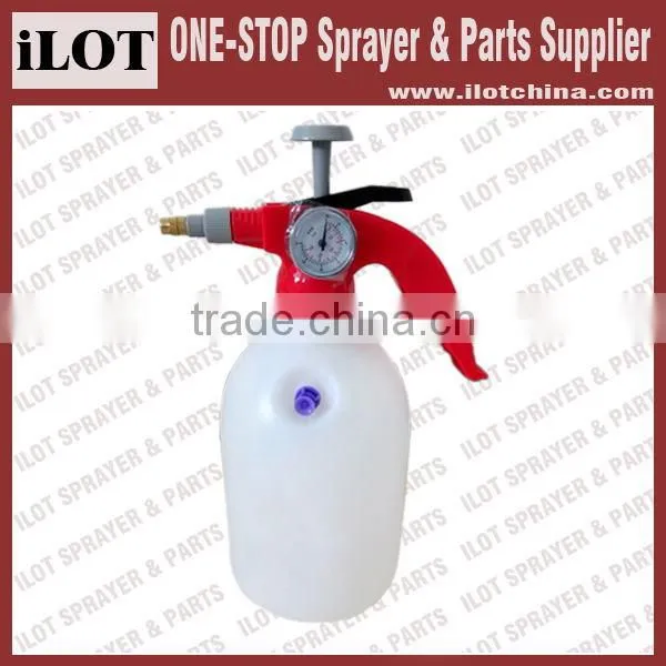 2L mini Pressure Sprayer with Pressure Gauge and Safety Valve