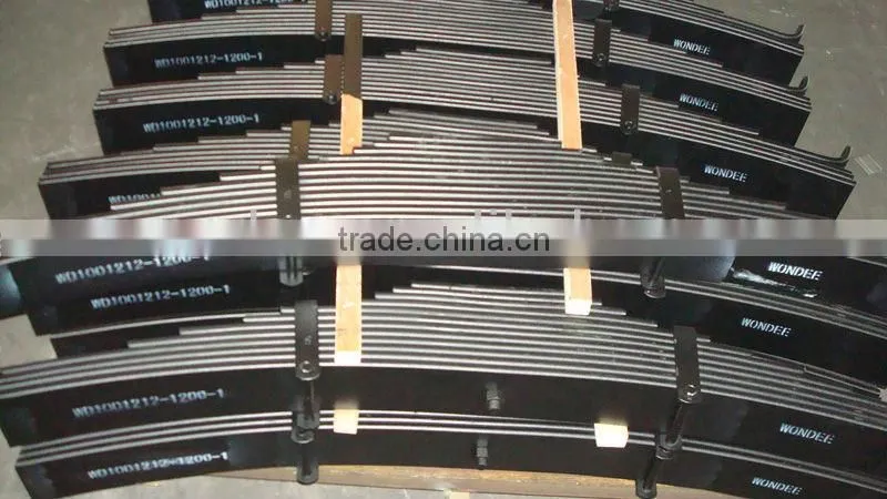 Conventional 100x12 Germany Type Trailer Leaf Spring